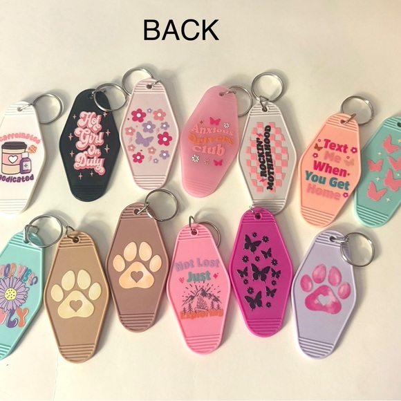 Colorful Keychains with Fun Quotes - Picture 4 of 6